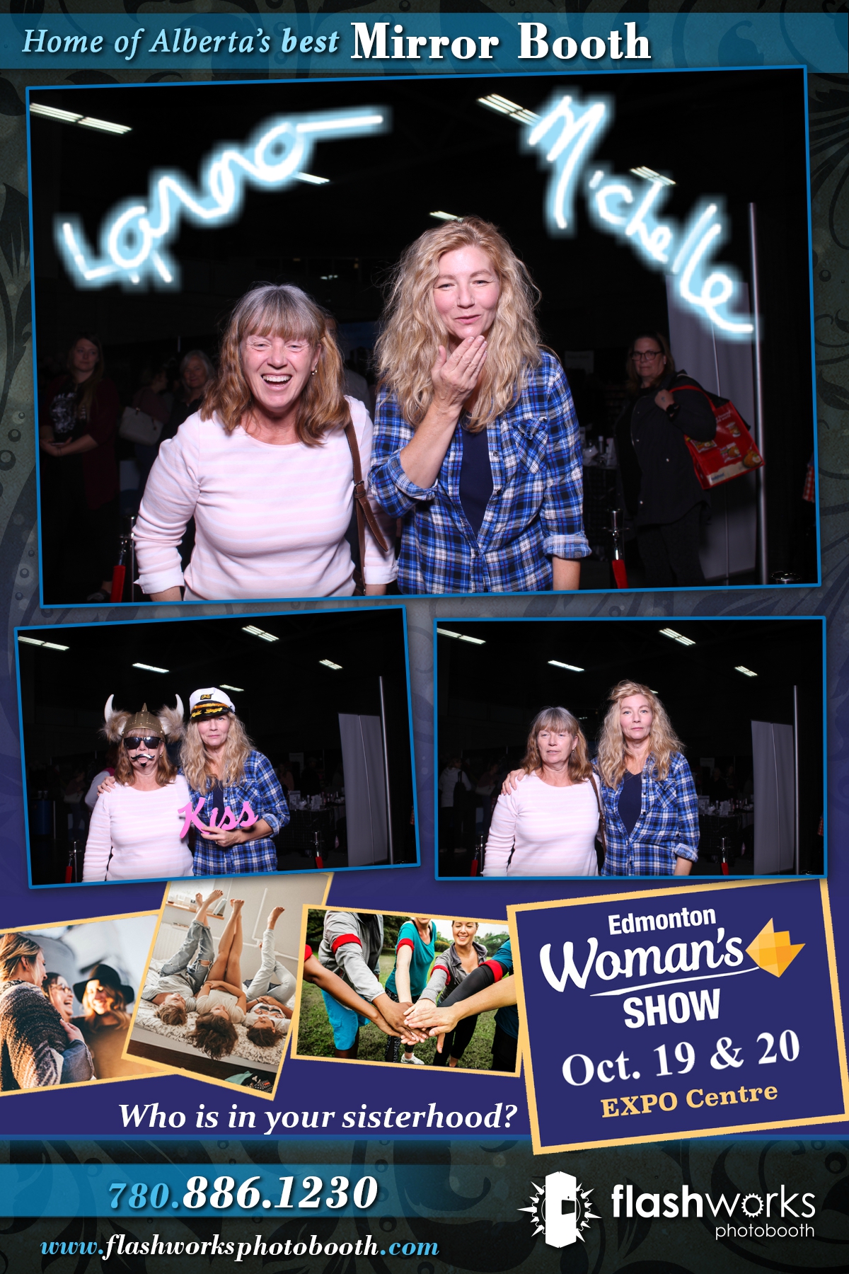 Fall Edmonton Woman's Show | View more photos from the event at gallery.flashworksphotobooth.com/u/FlashworksPhotoboothInc/Fall-Edmonton-Womans-Show-0
